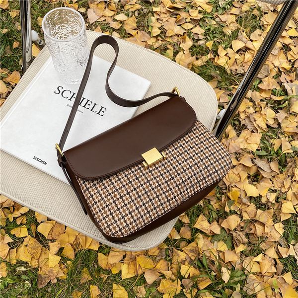 shoulder bag for women 2021 new trend luxury crossbody houndstooth fashion designer vintage simple pu leather messenger handbags
shoulder bag for women 2021 new trend luxury crossbody houndstooth fashion designer vintage simple pu leather messenger handbags