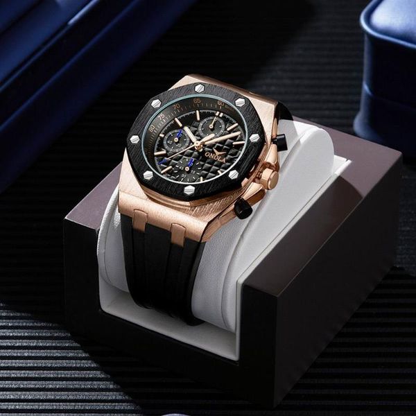 men's watches fashion quartz watch men steel metal wrist multifunction chronograph waterproof casual wristwatches, Slivery;brown
men's watches fashion quartz watch men steel metal wrist multifunction chronograph waterproof casual wristwatches, Slivery;brown