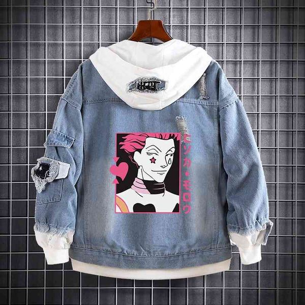 full time hunter hisoka anime jacket two dimensional trend loose casual hooded cowboy men and women, Black
full time hunter hisoka anime jacket two dimensional trend loose casual hooded cowboy men and women, Black