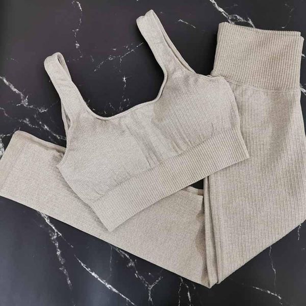 khaki sports set 2 piece women yoga sets high waist leggings bra gym clothing workout sport suit outfit
khaki sports set 2 piece women yoga sets high waist leggings bra gym clothing workout sport suit outfit