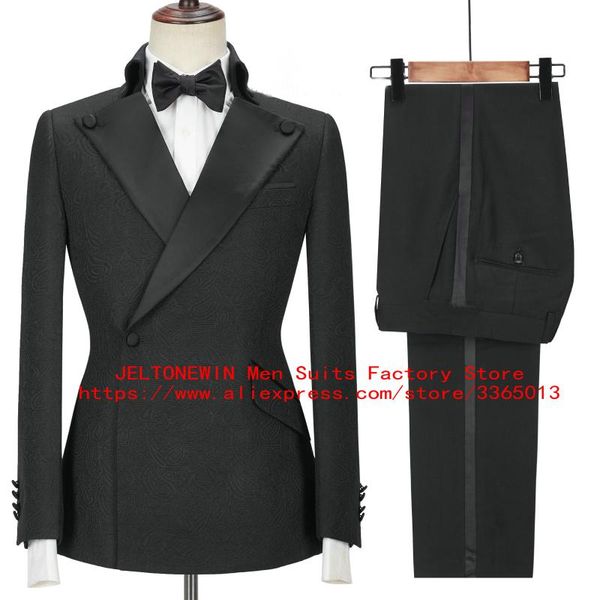men's suits & blazers latest coat pant designs double breasted men suit black printed jacket man tuxedo dress groom prom for wedding, White;black
men's suits & blazers latest coat pant designs double breasted men suit black printed jacket man tuxedo dress groom prom for wedding, White;black