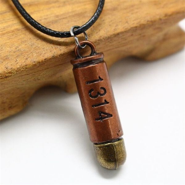 retro men's necklace hollow bullet european and american black leather rope jewelry, Silver
retro men's necklace hollow bullet european and american black leather rope jewelry, Silver