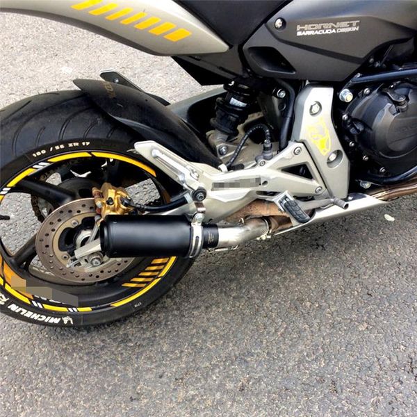 motorcycle gp project exhaust muffler and middle link pipe with db killer for cb600 cb600f variation hornet 600 2007-2013 years system
motorcycle gp project exhaust muffler and middle link pipe with db killer for cb600 cb600f variation hornet 600 2007-2013 years system