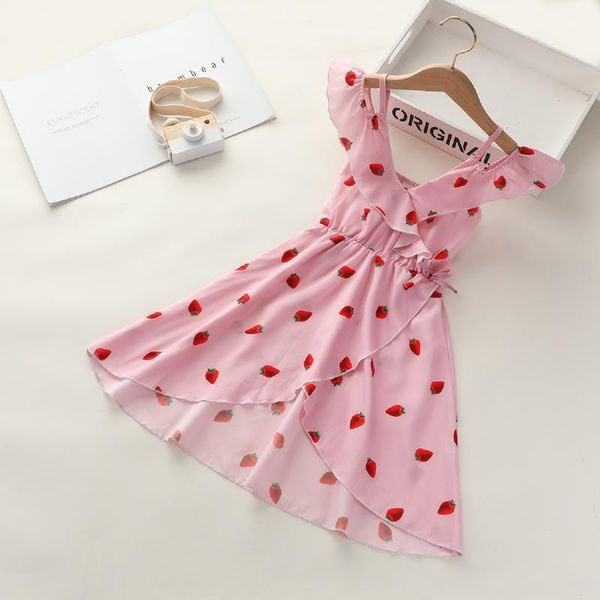 girl's dresses 2021 lovely toddler baby dress strawberry printing sleeveless outfits casual v-neck high waist beach 2-7years, Red;yellow
girl's dresses 2021 lovely toddler baby dress strawberry printing sleeveless outfits casual v-neck high waist beach 2-7years, Red;yellow