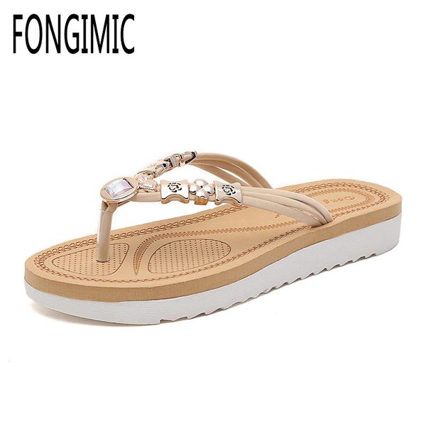 summer women slippers bohemia style comfortable flip flops beaded good quality cool beach vacation elastic band flat with sho, Black
summer women slippers bohemia style comfortable flip flops beaded good quality cool beach vacation elastic band flat with sho, Black