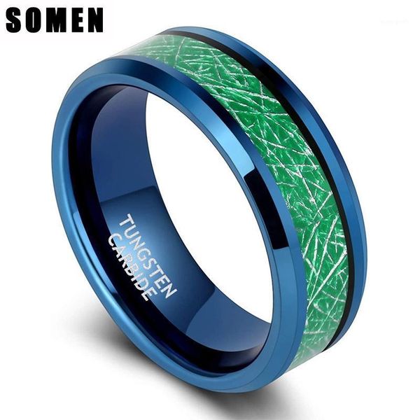 wedding rings somen blue green men tungsten cool band 8mm high polished beveled edge comfort fit size 7-131, Slivery;golden
wedding rings somen blue green men tungsten cool band 8mm high polished beveled edge comfort fit size 7-131, Slivery;golden