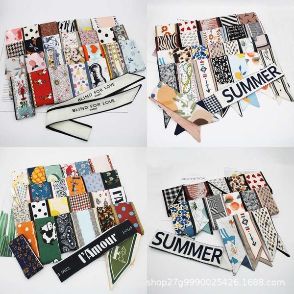 scarf long and versatile silk binding hair band bow letter broken flower streamer bag with hand gift bandage lace, Blue;gray
scarf long and versatile silk binding hair band bow letter broken flower streamer bag with hand gift bandage lace, Blue;gray
