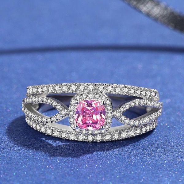 cluster rings romantic luxury wedding ring for women 925 silver sterling engagement jewelry couples size10 with box gifts, Golden;silver
cluster rings romantic luxury wedding ring for women 925 silver sterling engagement jewelry couples size10 with box gifts, Golden;silver