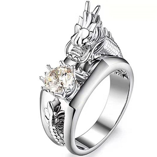 cluster rings men's punk gold dragon filled cz stone ring vintage cool street finger for men boy's gift hip hop jewelry, Golden;silver
cluster rings men's punk gold dragon filled cz stone ring vintage cool street finger for men boy's gift hip hop jewelry, Golden;silver