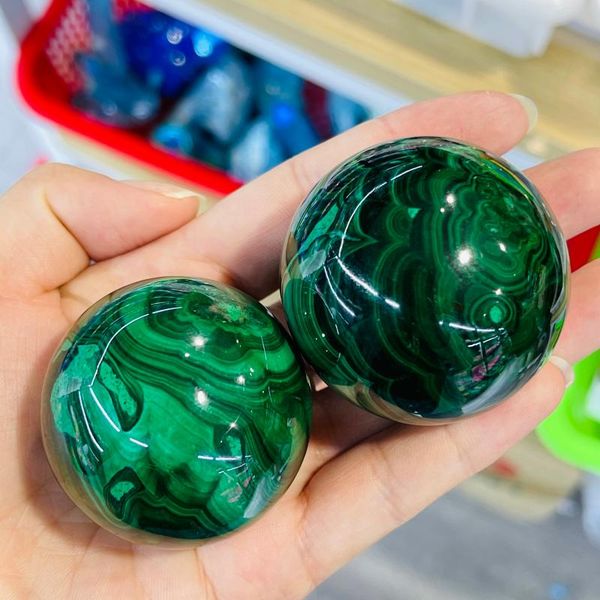 decorative objects & figurines 100% natural malachite sphere energy reiki stones home decoration gemstone 1pc
decorative objects & figurines 100% natural malachite sphere energy reiki stones home decoration gemstone 1pc