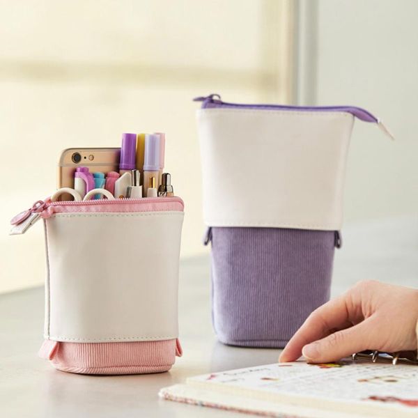 creative retractable pencil case school stationery storage bag kawaii solid color pen cute holder gifts for kid bags
creative retractable pencil case school stationery storage bag kawaii solid color pen cute holder gifts for kid bags