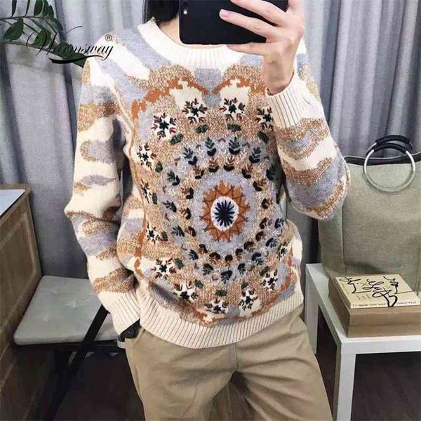 women sweater color block jacquard jumper flower embroidery jersey luxury runway design pullovers intarsia knitted c-256 210522, White;black
women sweater color block jacquard jumper flower embroidery jersey luxury runway design pullovers intarsia knitted c-256 210522, White;black
