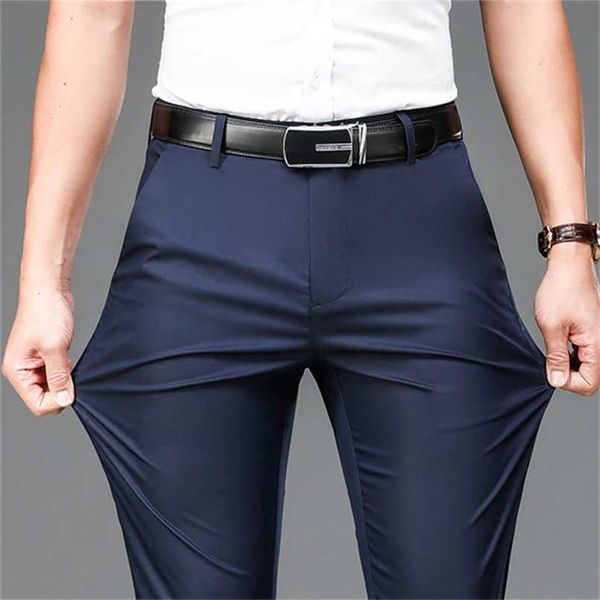 6 colors spring and autumn men's slim casual pants fashion business brand thin trousers classic style 211112, Black
6 colors spring and autumn men's slim casual pants fashion business brand thin trousers classic style 211112, Black