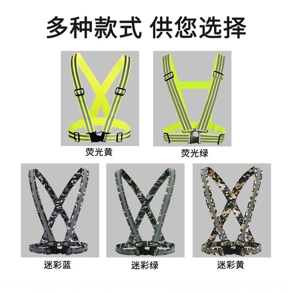 R0U safety riding strap suspenders night running sports ribbon reflective vest elastic ribbon reflective vest, Black;white
R0U safety riding strap suspenders night running sports ribbon reflective vest elastic ribbon reflective vest, Black;white