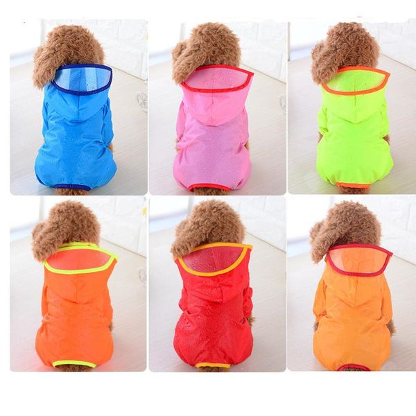 dog apparel hooded pet raincoats waterproof clothes for small large dogs clothing raincoat poncho puppy rain coats 
dog apparel hooded pet raincoats waterproof clothes for small large dogs clothing raincoat poncho puppy rain coats