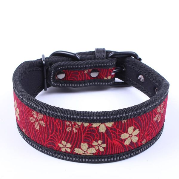 floral canvas reflective collar pet neck strap with diving cloth lining for dogs and cats small medium large dog collars & leashes
floral canvas reflective collar pet neck strap with diving cloth lining for dogs and cats small medium large dog collars & leashes