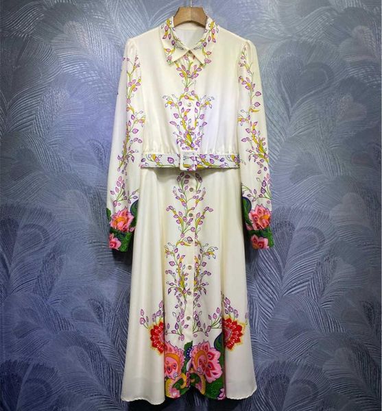 casual dresses runways autumn 2021 floral print long sleeves belt dress women's elegant c382, Black;gray
casual dresses runways autumn 2021 floral print long sleeves belt dress women's elegant c382, Black;gray