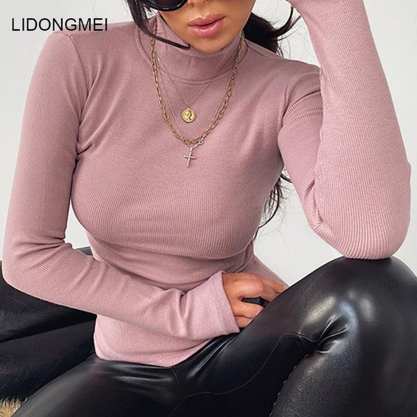 women pullover knitted sweater autumn spring clothes high neck long sleeve basic ladies tights sweaters female women's, White;black
women pullover knitted sweater autumn spring clothes high neck long sleeve basic ladies tights sweaters female women's, White;black
