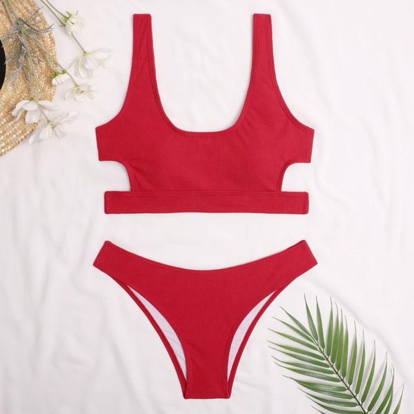 women's swimwear 2021 two piece push up split chain solid color hanging neck straps bikini swimsuit suit beachwear, White;black
women's swimwear 2021 two piece push up split chain solid color hanging neck straps bikini swimsuit suit beachwear, White;black