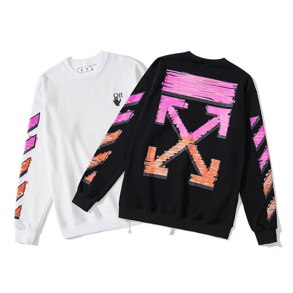 2021 spring autumn oqq new trend pink orange arrow casual cotton round neck long sleeve sweater men's and women's hair, Black
2021 spring autumn oqq new trend pink orange arrow casual cotton round neck long sleeve sweater men's and women's hair, Black