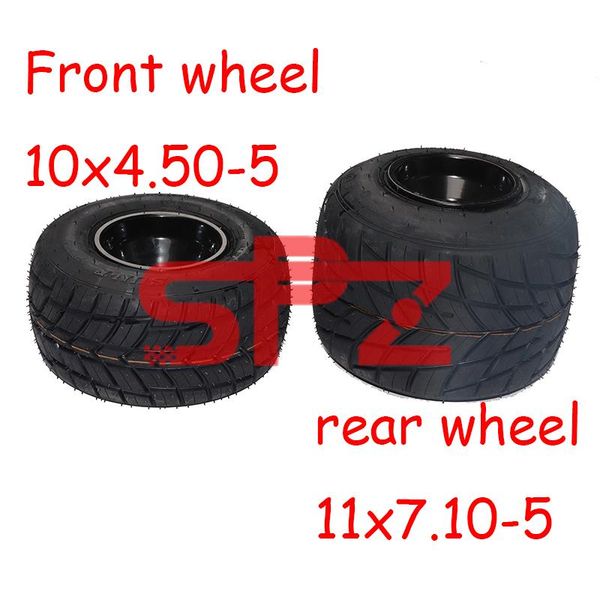 10x4.50-5 or 11x7.10-5 inch rain tire vacuum tubeless with wheel hub drift kart accessories motorcycle wheels & tires
10x4.50-5 or 11x7.10-5 inch rain tire vacuum tubeless with wheel hub drift kart accessories motorcycle wheels & tires