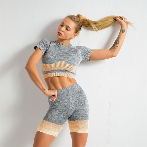 yoga suit spring and autumn new stripe knitting elastic fitness exercise moisture absorption sweat wicking tight running
yoga suit spring and autumn new stripe knitting elastic fitness exercise moisture absorption sweat wicking tight running
