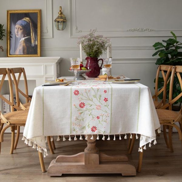 table cloth embroidered flower tablecloth with tassel floral rectangle covers american pastoral kitchen decor linen
table cloth embroidered flower tablecloth with tassel floral rectangle covers american pastoral kitchen decor linen
