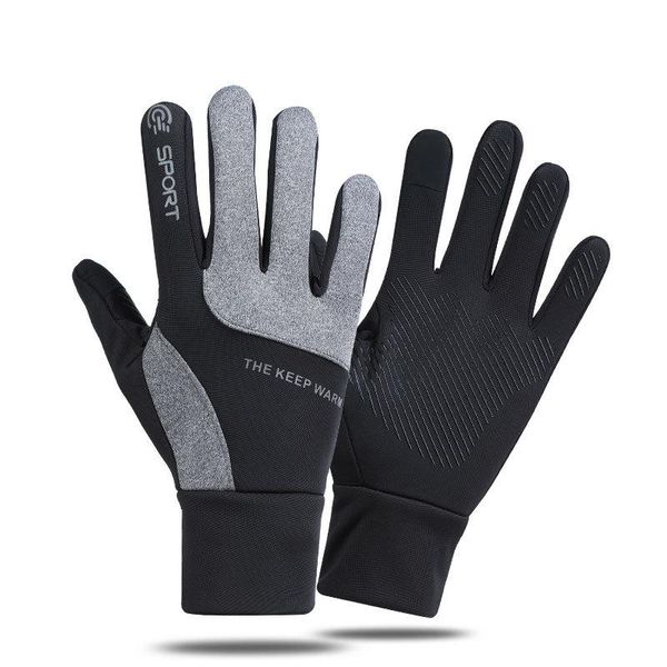 cycling gloves full finger touch screen comfortable soft skin-friendly waterproof windproof anti-slip riding, Black
cycling gloves full finger touch screen comfortable soft skin-friendly waterproof windproof anti-slip riding, Black