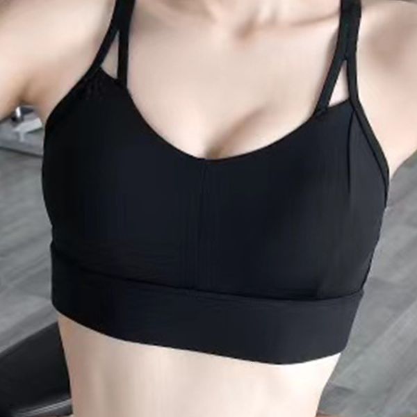 wear sports underwear outside, women's shockproof running yoga vt, gather shaped buckle, anti drooping fitns, Black;white
wear sports underwear outside, women's shockproof running yoga vt, gather shaped buckle, anti drooping fitns, Black;white