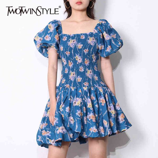 vintage print floral mini dress for women square collar puff sleeve high waist irregular hem dresses female fashion 210428, Black;gray
vintage print floral mini dress for women square collar puff sleeve high waist irregular hem dresses female fashion 210428, Black;gray