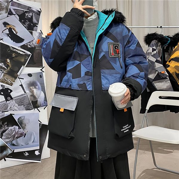 men's jackets privathinker geometric graphic thicken winter coat oversize parkas harajuku korean style male down jacket warm clothing u, Black;brown
men's jackets privathinker geometric graphic thicken winter coat oversize parkas harajuku korean style male down jacket warm clothing u, Black;brown