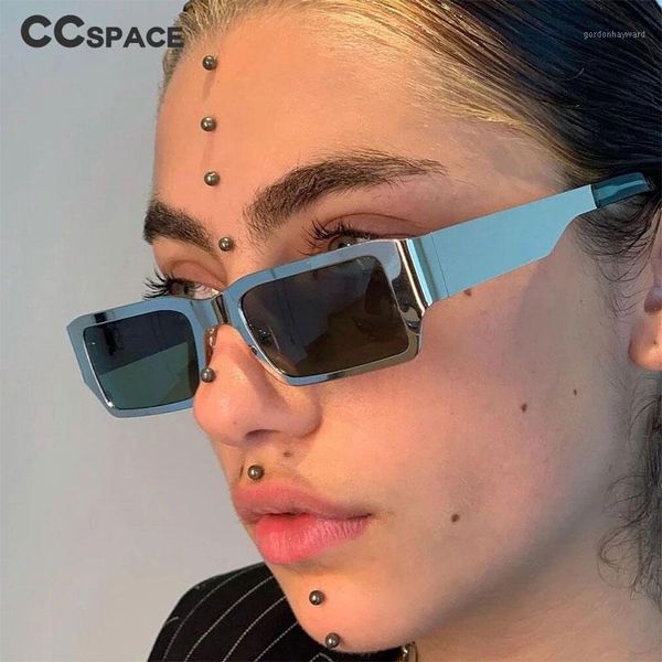 small frame rectangle punk sunglasses fashion men women shades uv400 vintage glasses, White;black
small frame rectangle punk sunglasses fashion men women shades uv400 vintage glasses, White;black