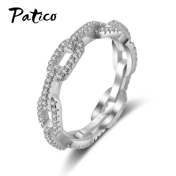 cluster rings minimalist twist chain ring for women authentic 925 sterling silver simple finger korea style cz zircon fine jewelry, Golden;silver
cluster rings minimalist twist chain ring for women authentic 925 sterling silver simple finger korea style cz zircon fine jewelry, Golden;silver