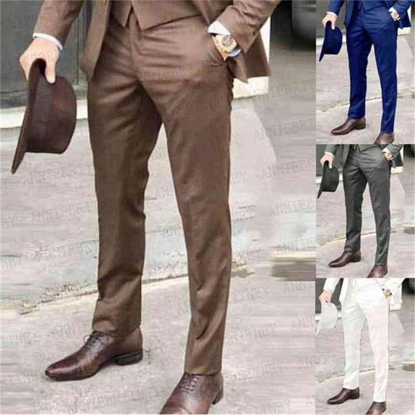men's suits & blazers 2021 classic brown men suit pants formal grey charcoal color business trousers tailored slim fit plus size, White;black
men's suits & blazers 2021 classic brown men suit pants formal grey charcoal color business trousers tailored slim fit plus size, White;black