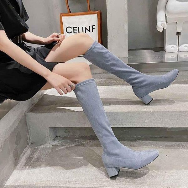 boots 2021 winter large size long women's are thin high-heeled thick suede knee-length short plush zapatos de mujer, Black
boots 2021 winter large size long women's are thin high-heeled thick suede knee-length short plush zapatos de mujer, Black