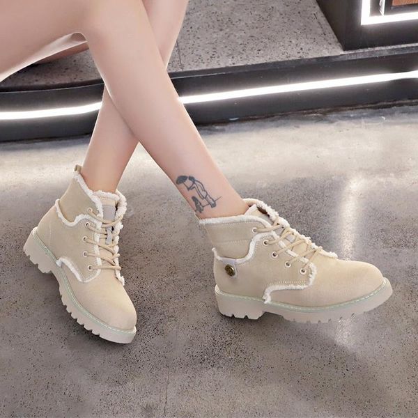 boots warm plush snow vogue chunky sneakers ankle women shoes woman patchwork low heels platform winter, Black
boots warm plush snow vogue chunky sneakers ankle women shoes woman patchwork low heels platform winter, Black