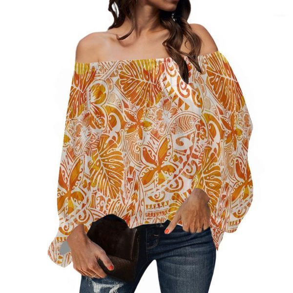 women's blouses & shirts hycool elegant off shoulder women casual puff sleeve plus size long polynesian tribal print, White
women's blouses & shirts hycool elegant off shoulder women casual puff sleeve plus size long polynesian tribal print, White