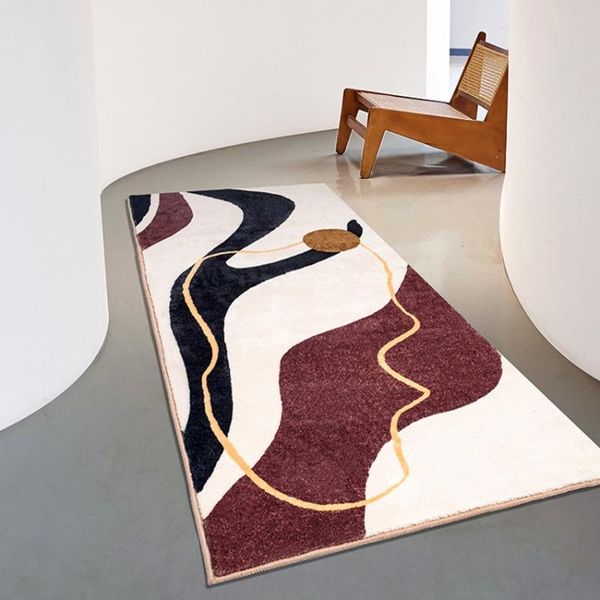 carpets ins geometric fleece fabric runner rug, soft touch shaggy bedside carpet, decoration ground mat
carpets ins geometric fleece fabric runner rug, soft touch shaggy bedside carpet, decoration ground mat