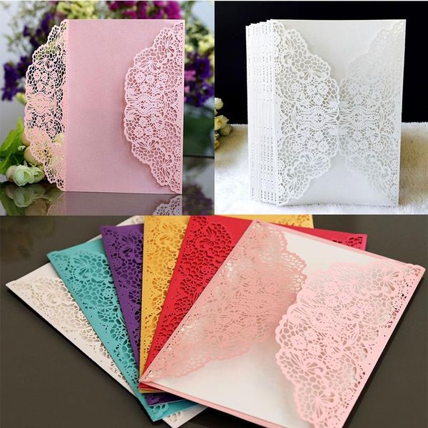greeting cards 100pcs european laser cut wedding invitations card elegant lace business birthday party favor decoration
greeting cards 100pcs european laser cut wedding invitations card elegant lace business birthday party favor decoration