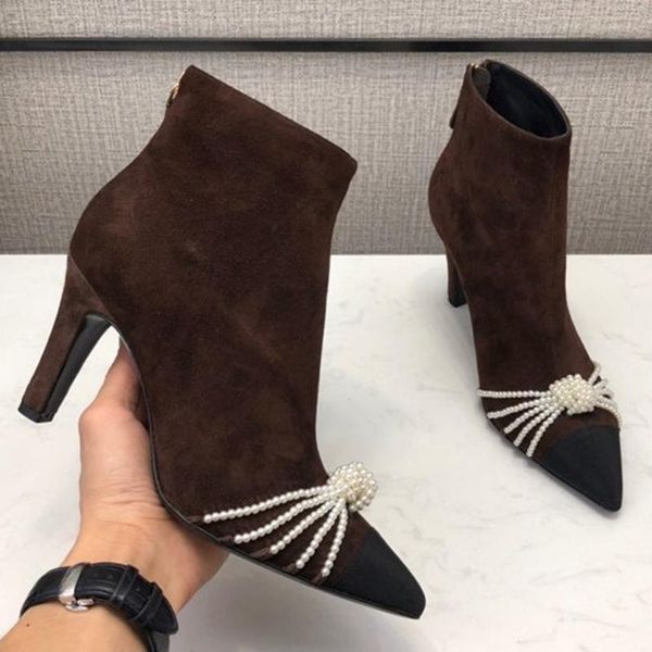 boots winter women autumn string bead pointed black fashion shoes elegant thin heel 8.5cm
boots winter women autumn string bead pointed black fashion shoes elegant thin heel 8.5cm