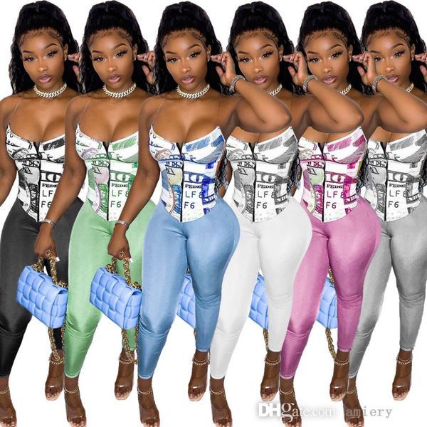 women suspender tracksuits two piece pants set designer shorts outfits slim letters pattern printed strapless bra leisure sports high elasti, Gray
women suspender tracksuits two piece pants set designer shorts outfits slim letters pattern printed strapless bra leisure sports high elasti, Gray