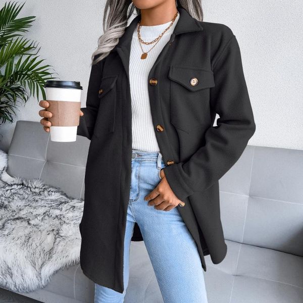 women's jackets goth for women single-breasted woolen coat with belt fashion pockets turn collar casual outdoor coats and, Black;brown
women's jackets goth for women single-breasted woolen coat with belt fashion pockets turn collar casual outdoor coats and, Black;brown