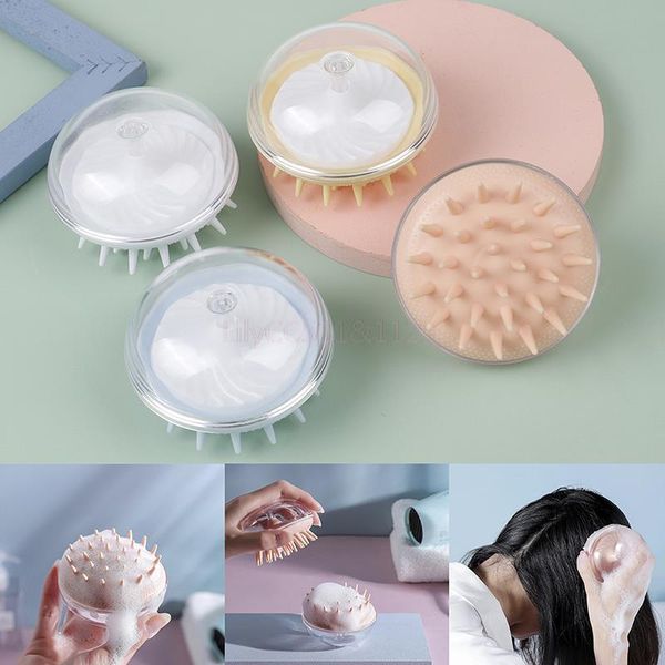 hair brushes soft silicone handheld oval shampoo scalp head massage massager brush comb, Silver
hair brushes soft silicone handheld oval shampoo scalp head massage massager brush comb, Silver