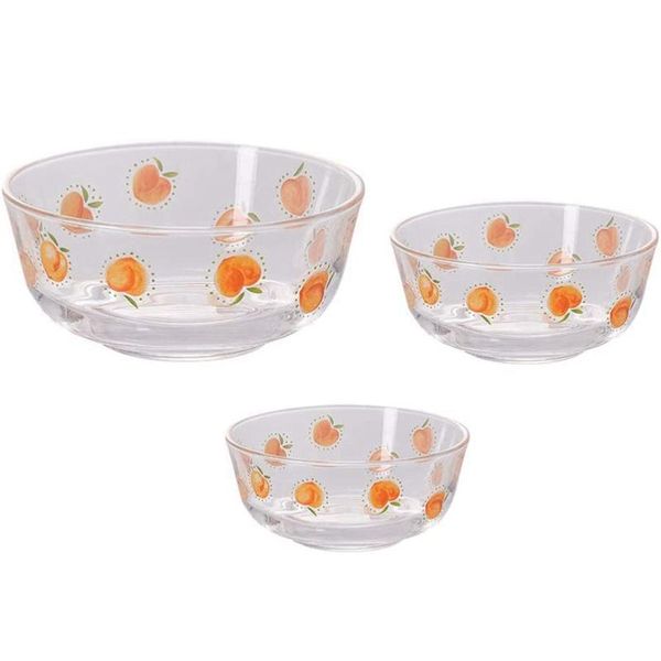 bowls 3pcs peach pattern glass salad bowl snack beef dormitory student instant noodle oatmeal
bowls 3pcs peach pattern glass salad bowl snack beef dormitory student instant noodle oatmeal