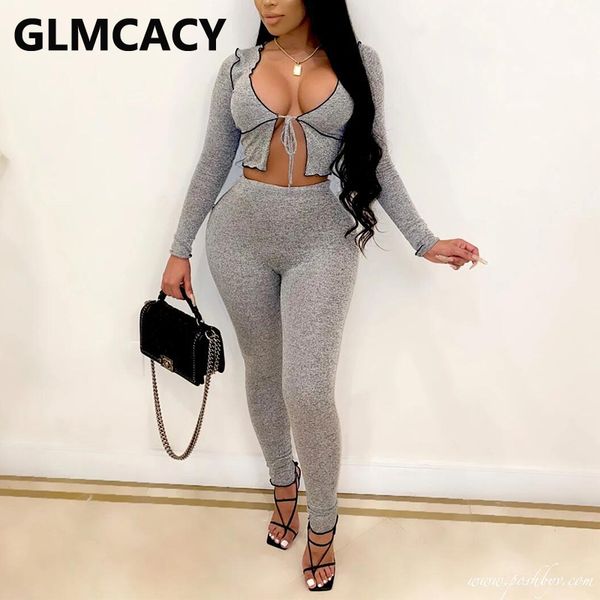 women's tracksuits women two peice classy suits solid tie up & skinny pants set 0te2, Gray
women's tracksuits women two peice classy suits solid tie up & skinny pants set 0te2, Gray
