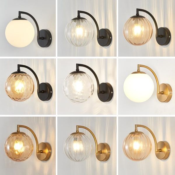 included with led bulb golden wall lights milky/clear special glass round ball bedside in bedroom lamp shade
included with led bulb golden wall lights milky/clear special glass round ball bedside in bedroom lamp shade