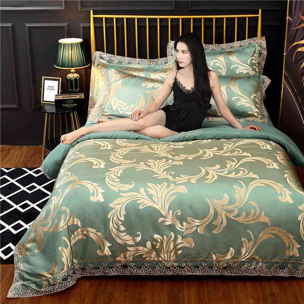 bedding sets luxury satin jacquard duvet cover bedding king size lace edge linen sheets and pillowcases nyo4
bedding sets luxury satin jacquard duvet cover bedding king size lace edge linen sheets and pillowcases nyo4