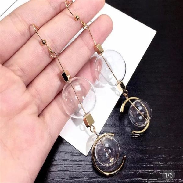 dangle & chandelier glass ball earrings geometric long tassel earring for woman festival charm jewelry, Silver
dangle & chandelier glass ball earrings geometric long tassel earring for woman festival charm jewelry, Silver