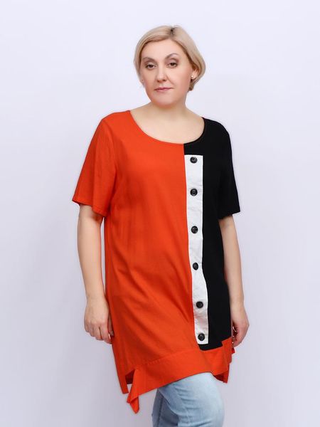 plus size t-shirt women's fashion blouses, Black