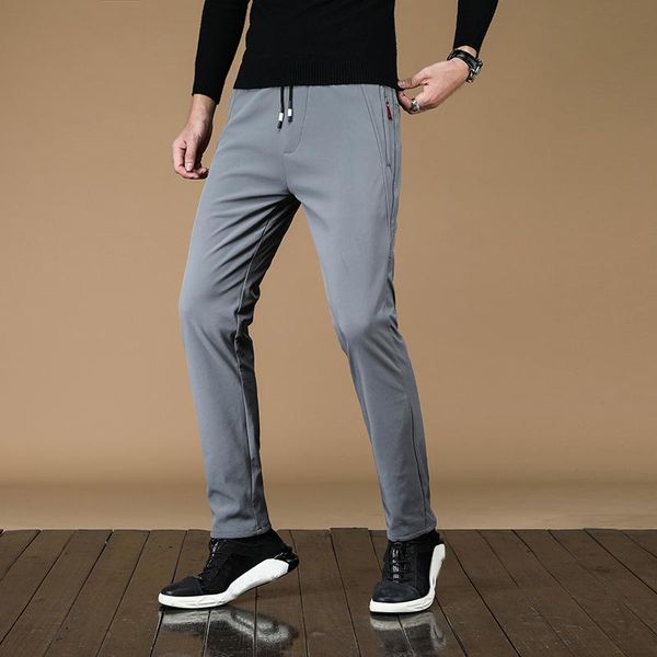 men's pants plus size straight full length trousers men casual sportswear classic male tracksuit with zipper pockets, Black
men's pants plus size straight full length trousers men casual sportswear classic male tracksuit with zipper pockets, Black
